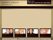 Tablet Screenshot of drjarvis.com